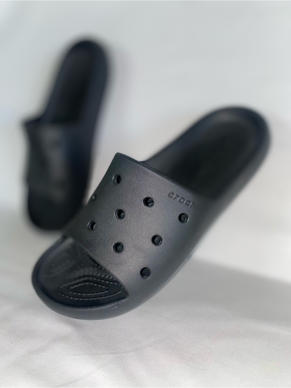 CROCS Kids Slide Sandals - Black